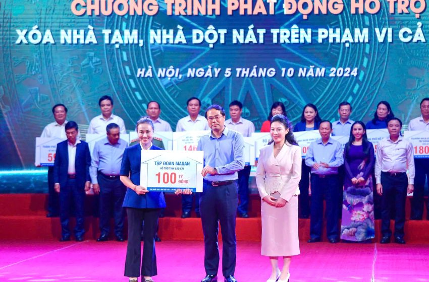  Tập đoàn Masan đóng góp gần 120 tỷ cho các hoạt động an sinh xã hội